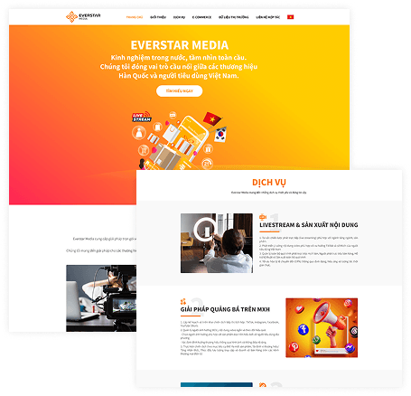 E-COMMERCE platform mockup