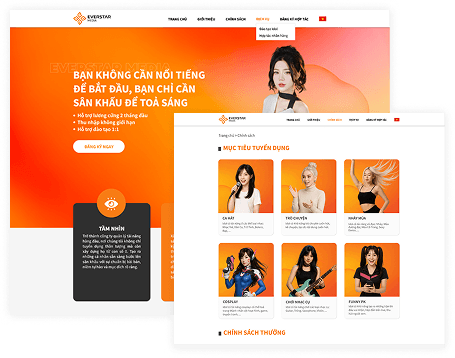 CREATOR platform mockup